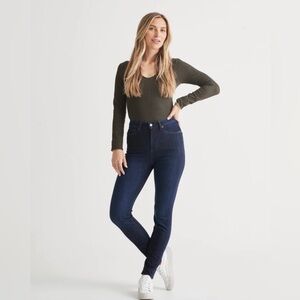 DU/ER Performance Denim High Rise Skinny |‎ Size 25x28